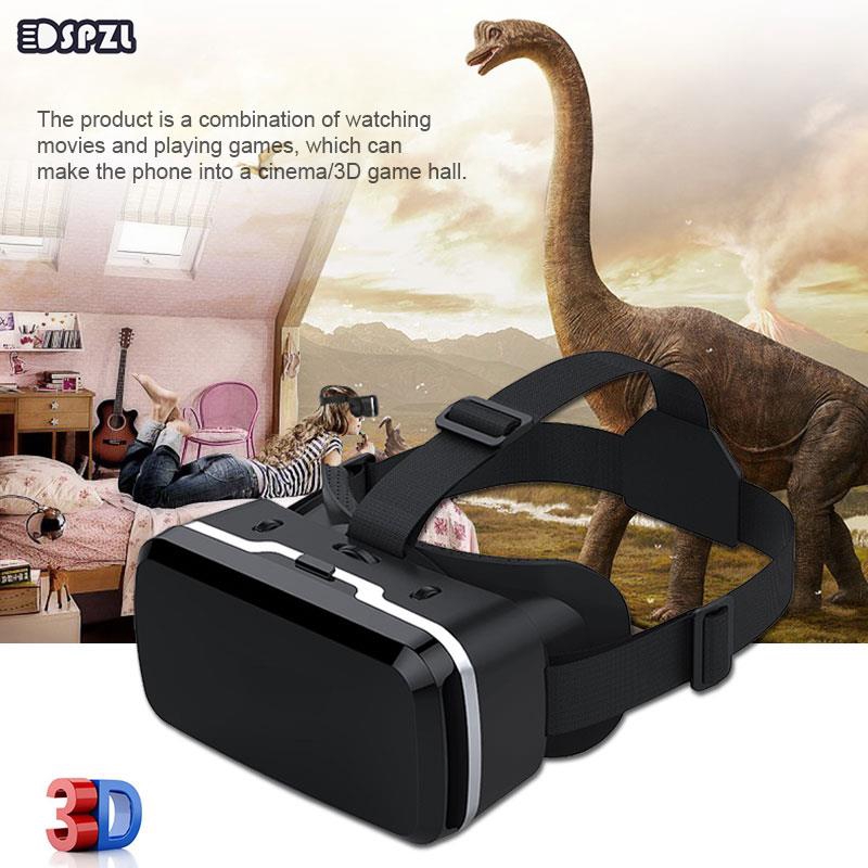 3D VR Glasses VR Headset Glasses Head-Mounted Virtual Reality Glasses Mobile Phone Travel Multifunctional
