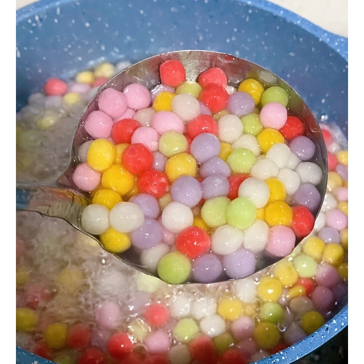 Trân châu cơm dừa ngũ sắc