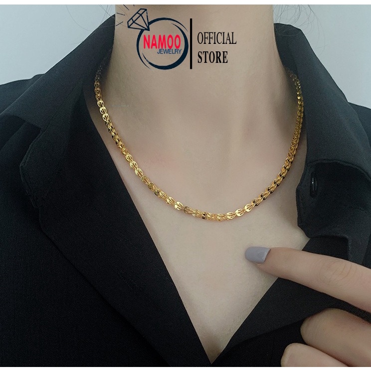 Lắc Tay Long Phụng Vàng Mạ Nữ L251 V251 Dây CHuyền Mạ Vàng  24k Cao Cấp, Set Lắc Phụng Và Dây Phụng Namoo Jewelry