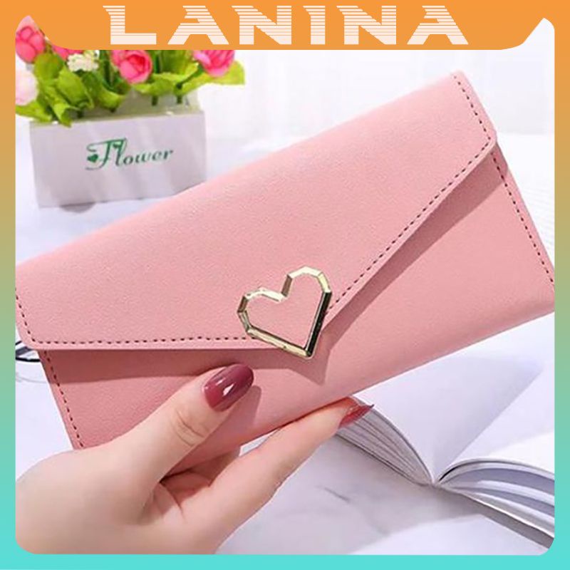Ví nữ cầm tay đẹp giá rẻ thời trang cao cấp nhiều ngăn đựng tiền DA1
