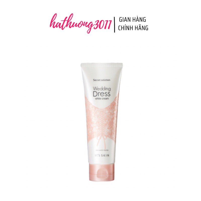 Kem dưỡng thể làm trắng da It's Skin Secret Solution Wedding Dress White Cream 100ml