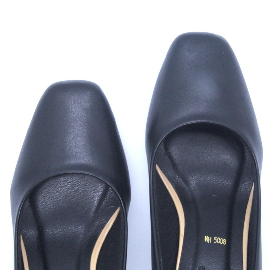 [ 𝗚𝗠𝗜𝗖 ]  Giày Cao Gót 5P Mũi Vuông GMIC | Giày Cao Gót Kiểu Dáng Công Sở Chất Lượng Cao Cấp 5008