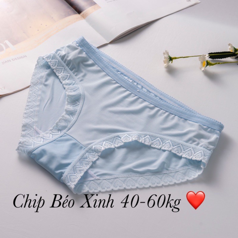 Quần Lót Ren 40-58kg Cao Cấp Kiểu Dáng Đẹp Vải thun Lạnh Mặc Cực Thích | BigBuy360 - bigbuy360.vn
