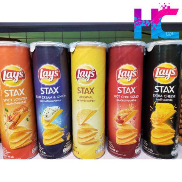 Khoai tây ống Lays stax 105g