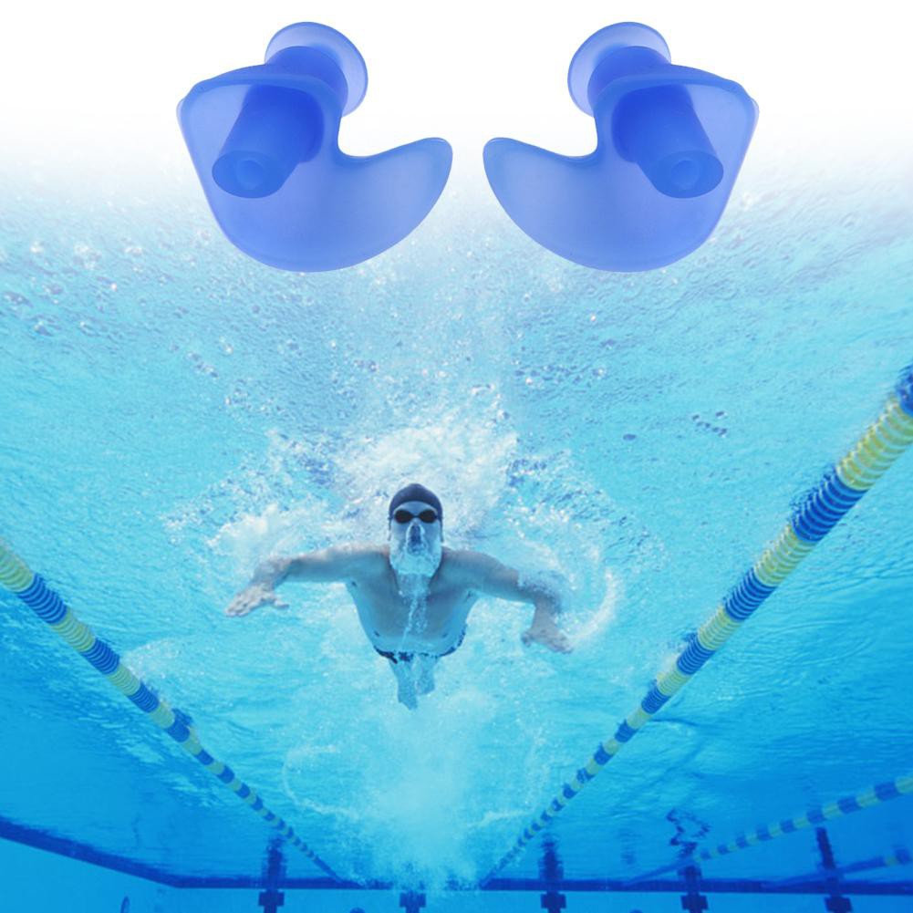 Mini Flower Shape Waterproof Soft Silicone Earplugs for Summer Swimming Diving