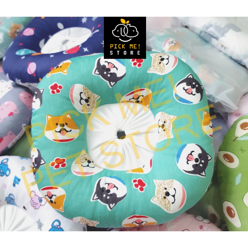 Loa| Gối| Vòng chống liếm cho Chó Mèo - Bằng Bông Siêu Nhẹ và Êm Ái