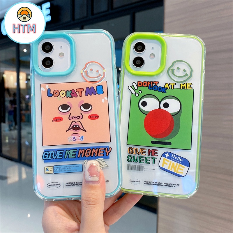 Ốp Điện Thoại TPU Mềm Trong Suốt In Hình Hoạt Hình Cho iPhone 13 12 11 Pro Max XS Max XR X 8 7 Plus