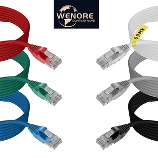 Dây Mạng Cat6 Cáp mạng Cat6 Bấm Sẵn 2 Đầu dài 5m 10m 15m 20m 30m 50m