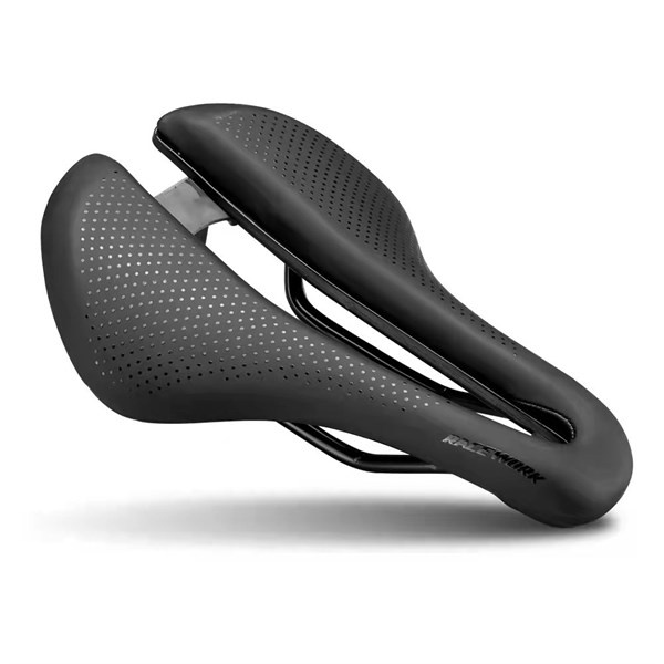 Yên xe đạp thể thao Raceworks có rãnh giữa kèm đèn hậu