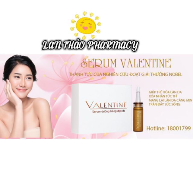 [CHÍNH HÃNG] SERUM VALENTINE DƯỠNG TRẮNG TRẺ HÓA ĐẸP DA NÂNG CƠ MẶT HIỆU QUẢ