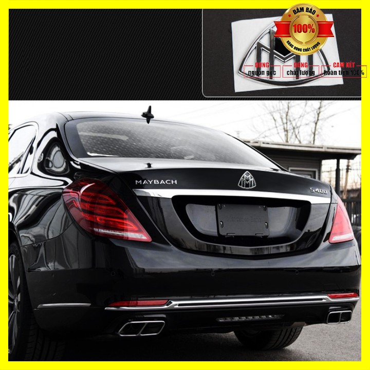 Sản phẩm  Logo biểu tượng sau xe Maybach/ Dùng độ xe Mercedes: Mã sản phẩm G80705