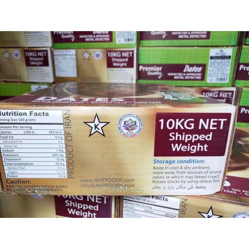 500g Chà là rời Ai Cập