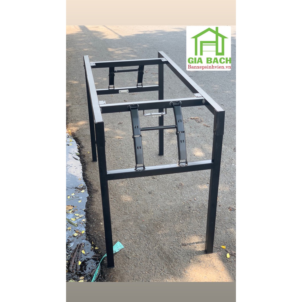 Khung Chân Sắt Lò Xo Chân Gấp Gọn Cao 72cm