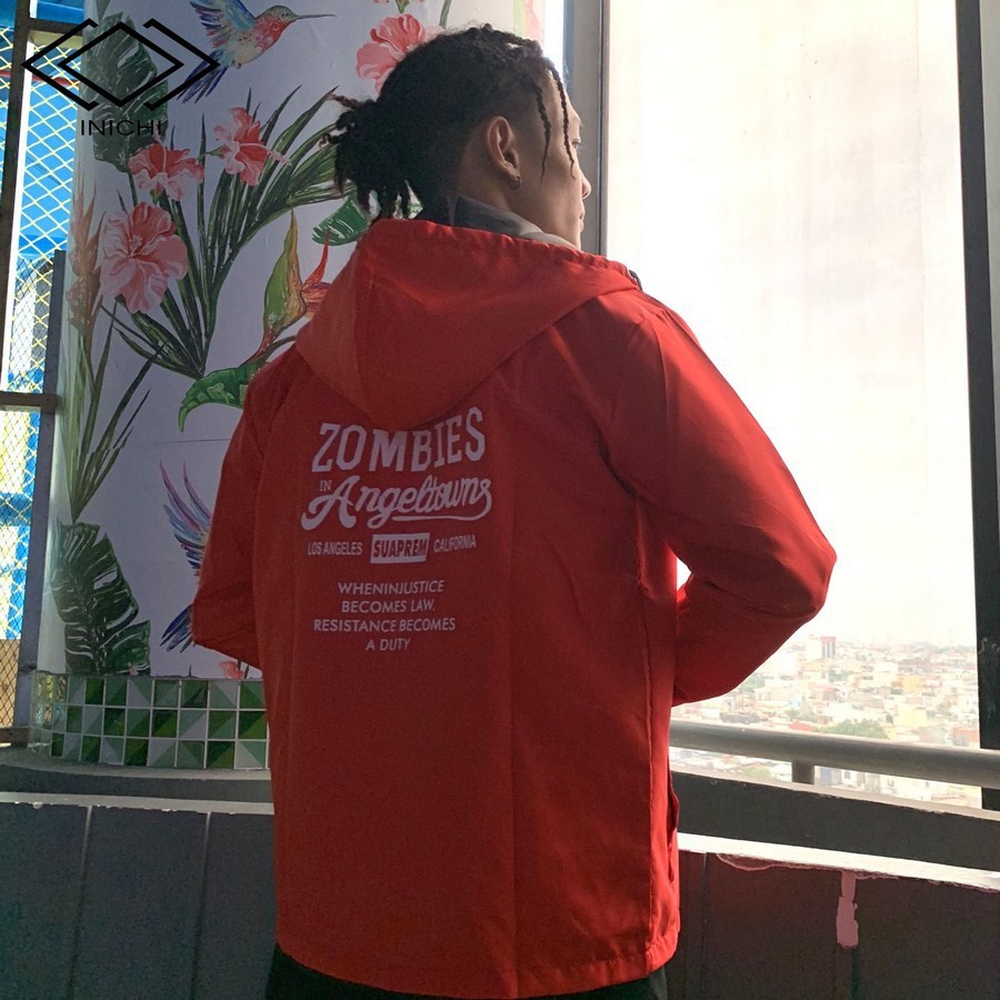 Áo khoác gió A719 Zombies nam nữ đi mưa cản gió tốt INICHI Shop chuyên áo khoát nam | BigBuy360 - bigbuy360.vn