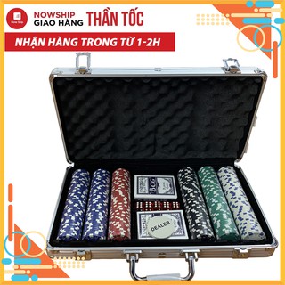 [Hỏa tốc HN] Bộ phỉnh poker KHÔNG SỐ, giá rẻ