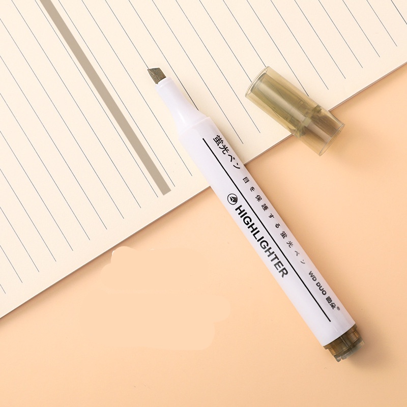 Morandi Bút Đánh Dấu Hai Đầu Mềm Mại Màu Sáng Dành Cho Học Sinh bộ bút nhớ highlight bút đánh dấu highlight bút nhớ nhiều màu