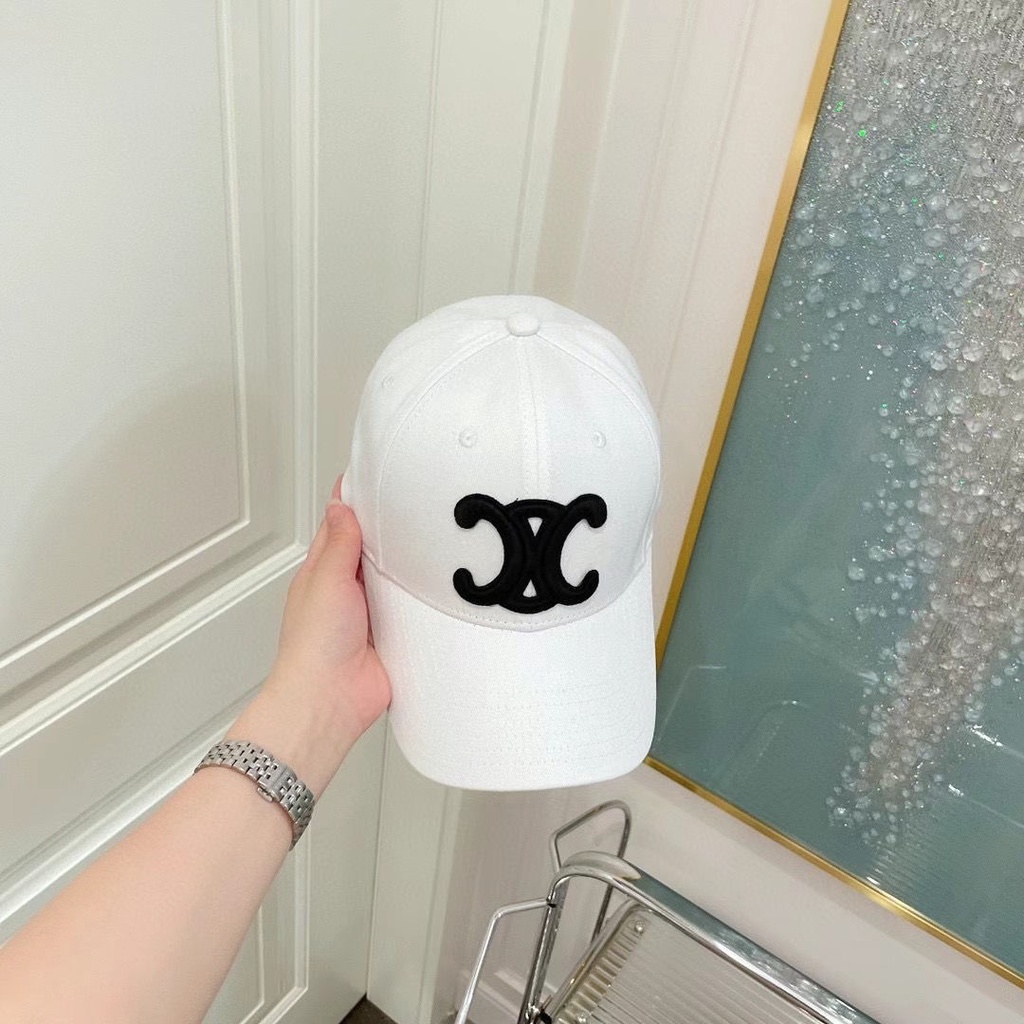 Nón Lưỡi Trai In Chữ Celin Arc de Triomphe Phiên Bản Đúng Đường Phố Cho Nam Và Nữ