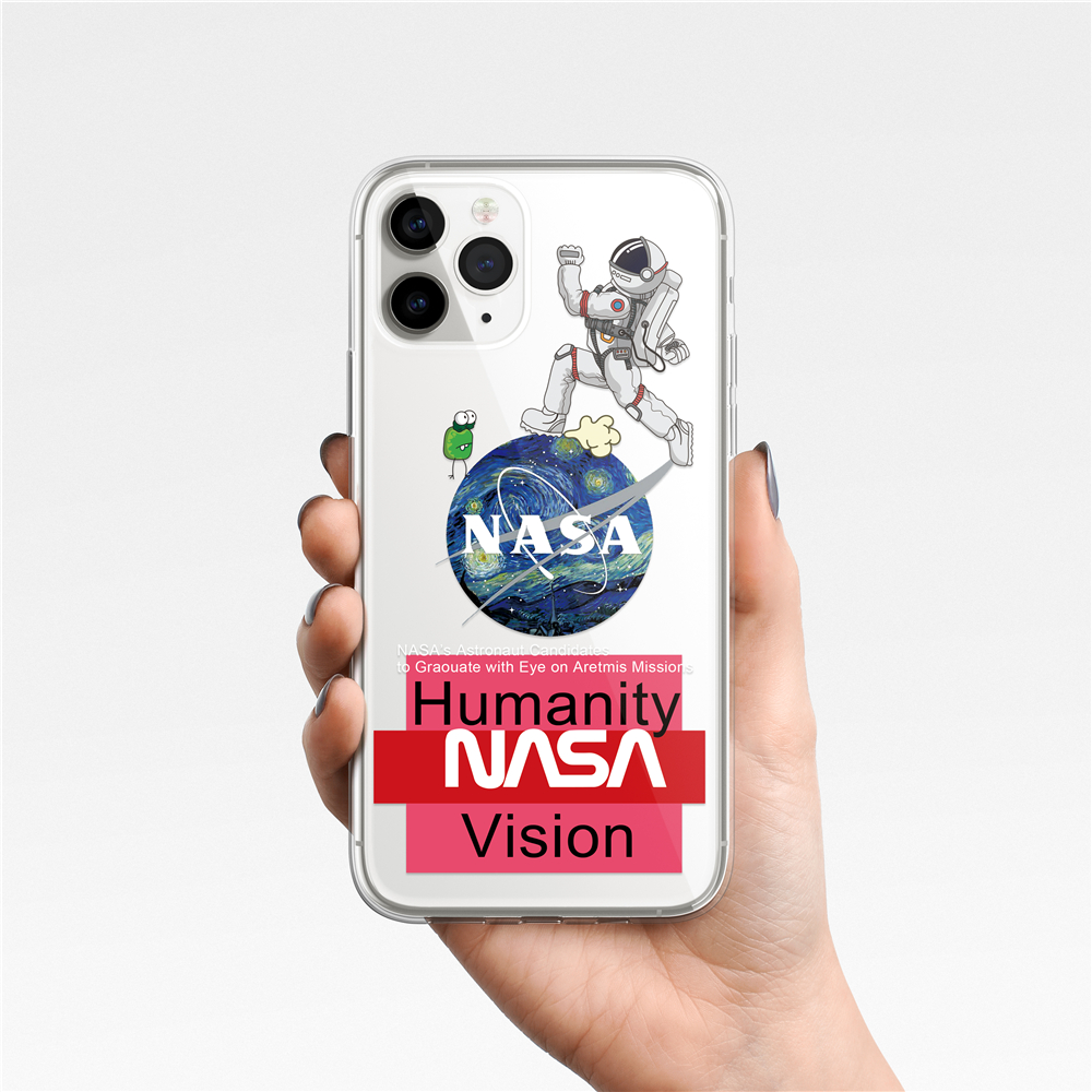 NASA Ốp Lưng Phong Cách Vũ Trụ Cho Xiaomi Redmi Note 8 Pro Redmi Note 9s 9 Pro Redmi Note 7 7s 7pro Xiaomi 9t Redmi 8 Redmi 9 Redmi 9c Redmi 9a 6a 7 7a 5a Xiaomi Poco X3Nfc M3 Mi 10t Pro / Mi 10 Pro