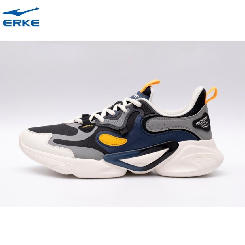 Giày thể thao nam ERKE 14378 Trendy Cross siêu nhẹ thoáng khí giày sneaker thời trang tập thể thao