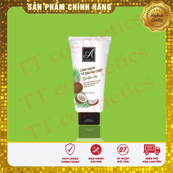 [100% Chính Hãng] tẩy da chết sợi dừa non 2020 120ml  date mới