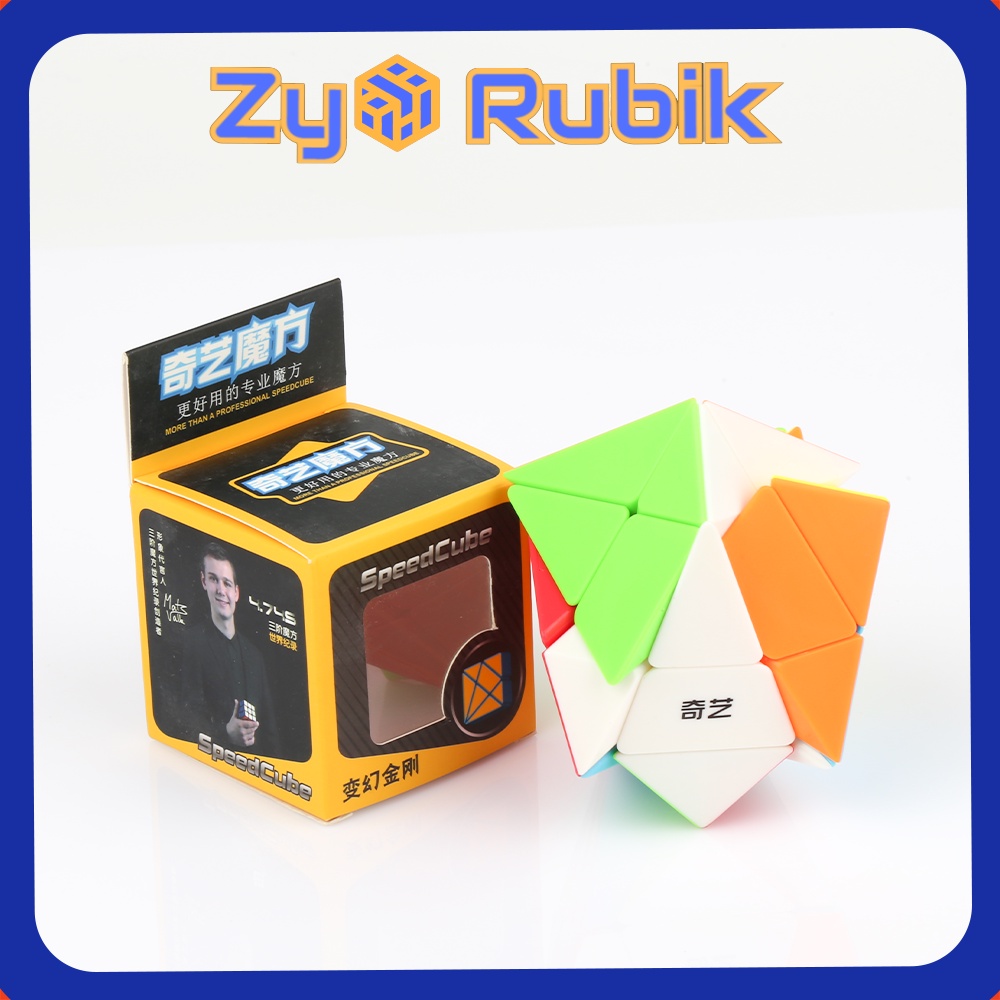Rubik Biến Thể QiYi Axis Stickerless - Đồ Chơi Rubik - ZyO Rubik