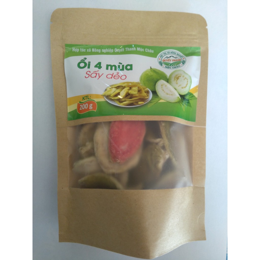 Ổi 4 mùa sấy dẻo Mộc Châu 200g