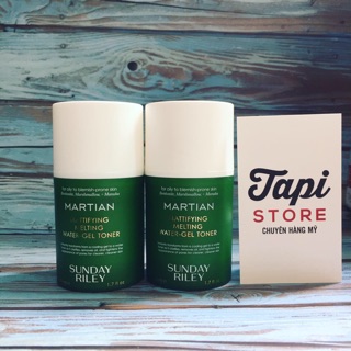 Toner dạng gel Sunday Riley Martian Mattifying Melting Water-gel Toner