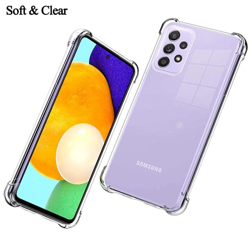Ốp Điện Thoại Trong Suốt Cho Samsung Galaxy A53 A73 A33 A32 A52 A52s 5G A72 M53 F23 M33 M23 A23 A12 A13 4G A03 Core A03s F42 M52 M32 5G M22