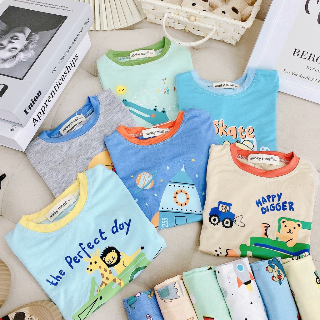 [Bé 7-19kg] Bộ tay ngắn quần dài thun lạnh tay dúng bèo cho bé gái từ 7-19kg HÀNG LOẠI 1