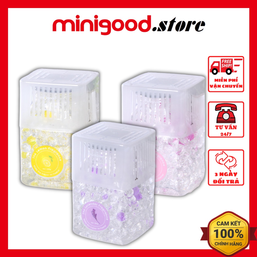 Hộp thơm dạng tinh thể  MINIGOOD 3 mùi hương 500gr