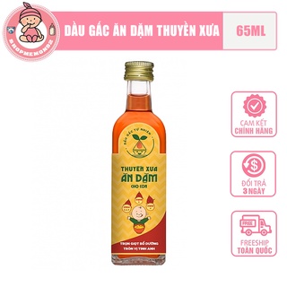 DATE 2023Dầu Gấc Ăn Dặm -Dầu Gấc Tự Nhiên Thuyền Xưa 65ml