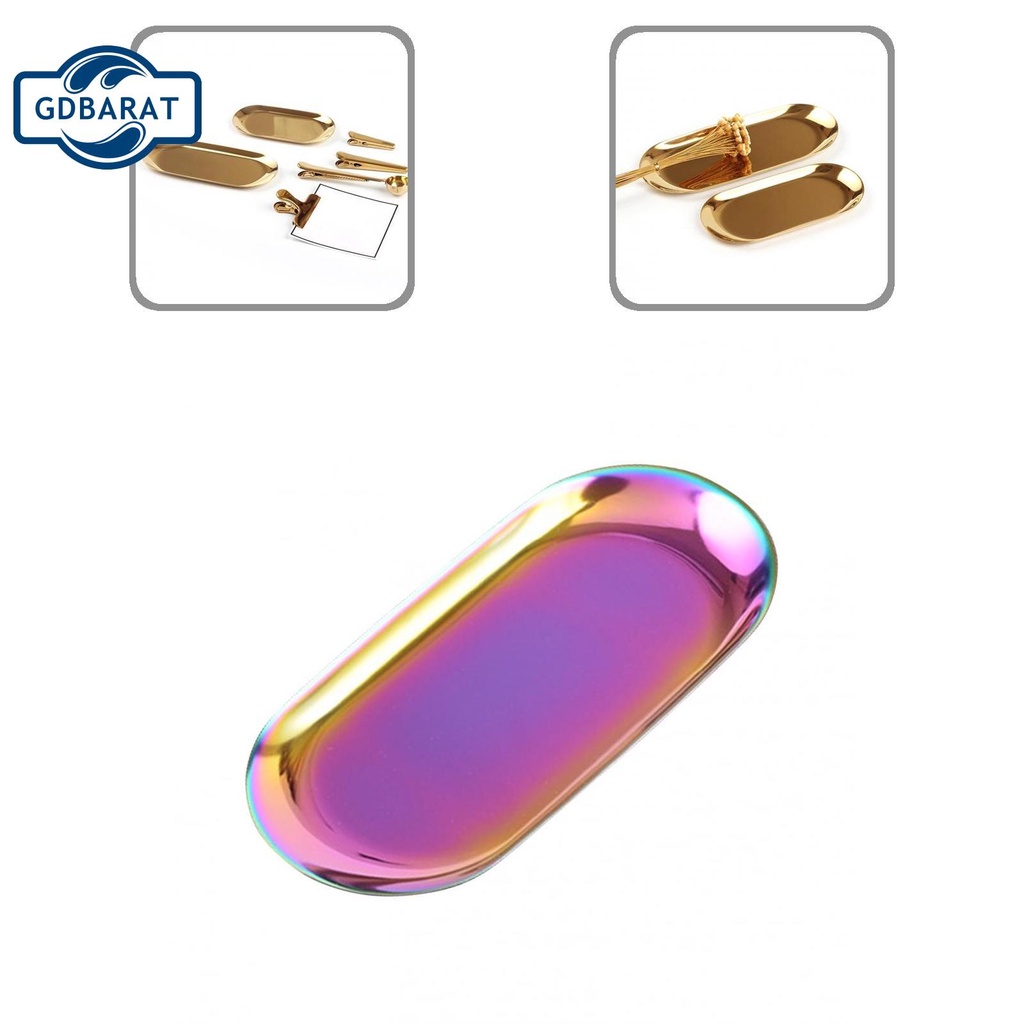 Khay đựng chìa khóa để bàn màu trơn đa năng tiện dụng cho gia đình