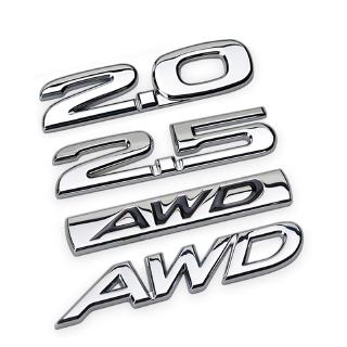 ❤Nhãn dán xe kim loại Mazda❤2.0 2.5 AWD Mazda CX4 CX5 CX7 Kim Loại Nhãn Dán Xe Hơi ✷ ❈ Logo Xe Ô Tô Mazda Chữ Logo Nhãn Dán Đuôi Logo Nhãn Dán Trầy Xước