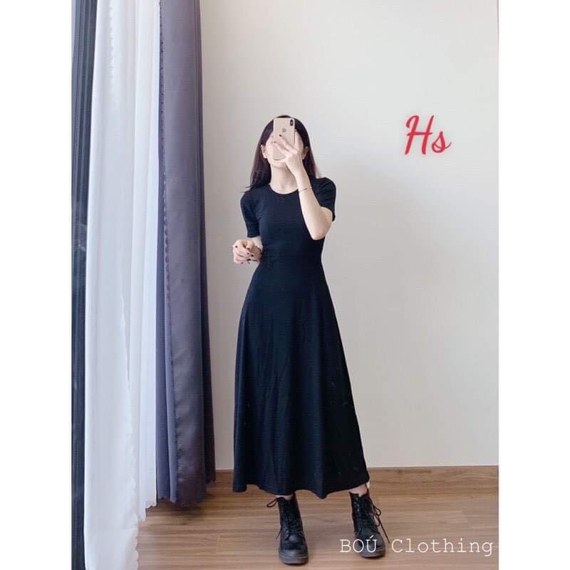 Váy xuông dáng dài HS6