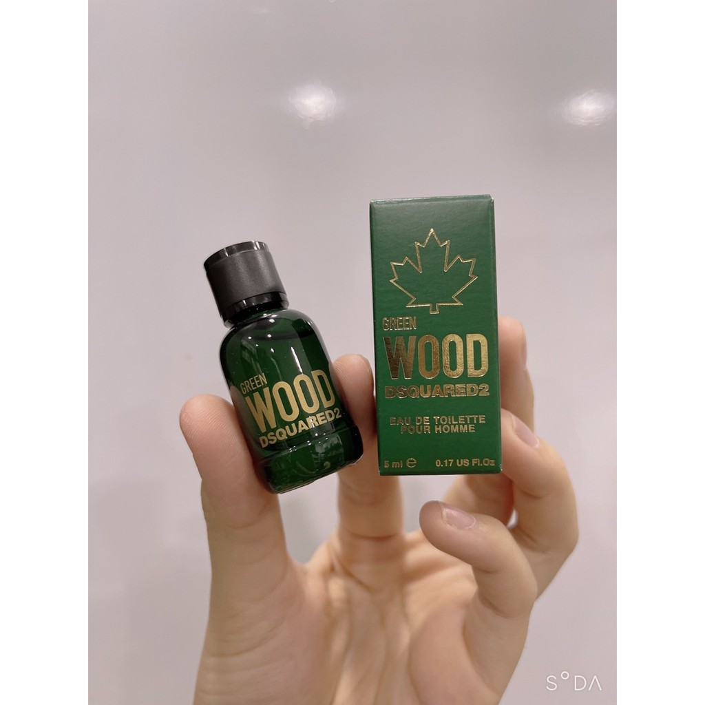 Nước Hoa Nam ❣️FREESHIP❣️ Nước Hoa DSQUARED² Green Wood Pour Homme EDT 5ml