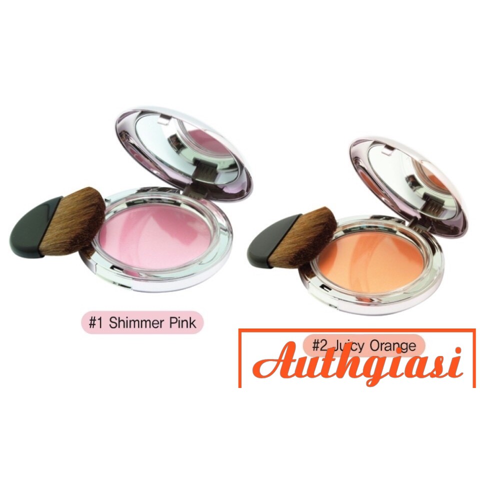 Phấn má Cellio Shining Blusher kèm chổi má