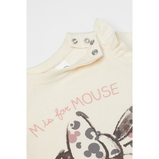 Bộ nỉ mickey bé gái HM Auth