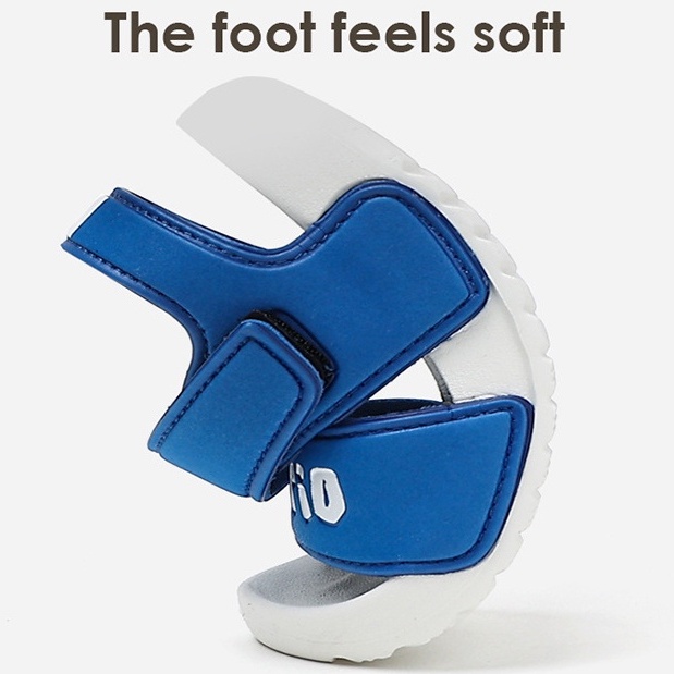 Giày sandal Cheerful Mario đế mềm phong cách Hàn Quốc thời trang đi biển mùa hè cho bé trai/ bé gái