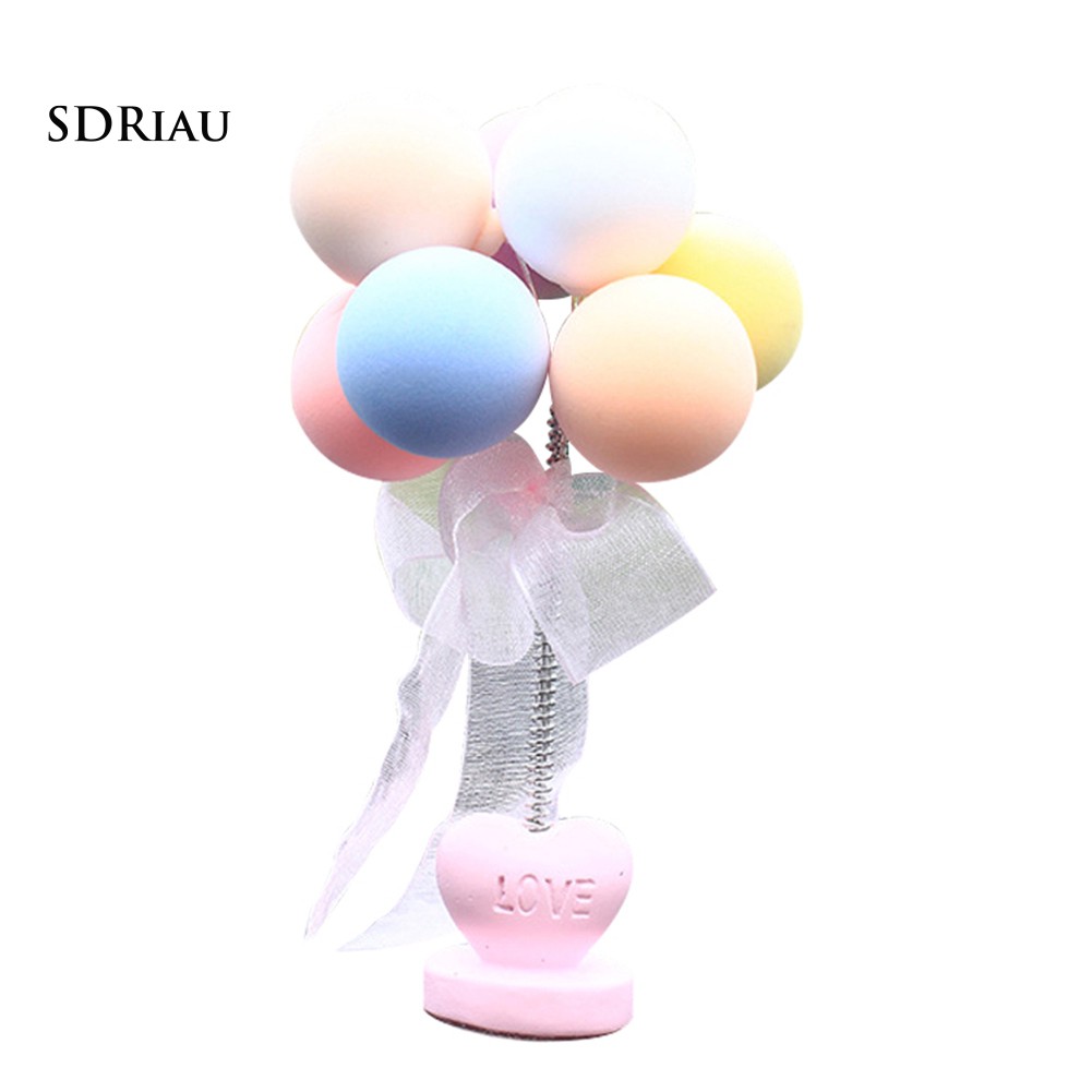 Bong Bóng Nhiều Màu Trang Trí Xe Hơi