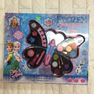 Bộ đồ chơi trang điểm phấn thật sơn móng tay Frozen cho bé