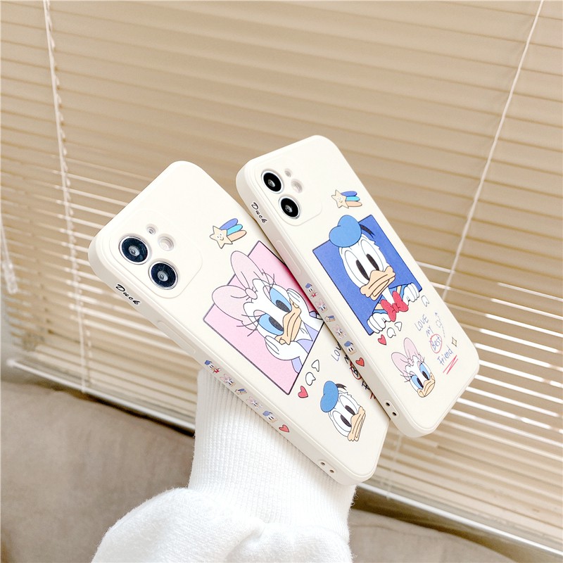 Ốp lưng iphone Donal cạnh vuông in hình viền 6/6plus/6s/6splus/7/7plus/8/8plus/x/xr/xs/11/12/13/pro/max/plus/promax/mini | BigBuy360 - bigbuy360.vn