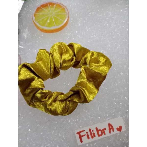 Scrunchies silk Dây buộc tóc lụa sang xịn mịn nhiều màu xu hướng, phụ kiện cột tóc nữ CT031 - Filibra