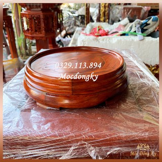 Đế Gỗ Hương đặt Đồ thờ,Tượng Phật,Chậu Cảnh-Kỷ Gỗ Dẹt