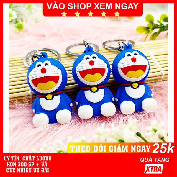 Móc khóa Doraemon ✅ FREESHIP  Có video thật  Móc khóa Doraemon dễ thương Doremon cute - Phát Huy Hoàng