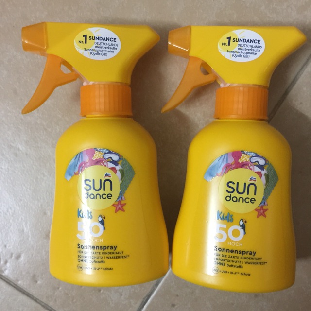 Xịt chống nắng trẻ e Sundance