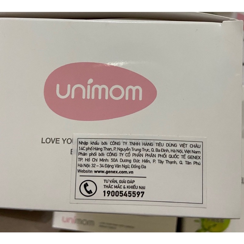 Bình trữ sữa Unimom Hàn Quốc