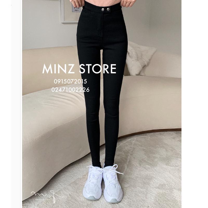Quần legging jean 2 khuy #8567