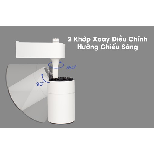 Đèn rọi ray 7w DTL7-V/TT Kingled [ HÀNG CHÍNH HÃNG] bảo hành 2 năm