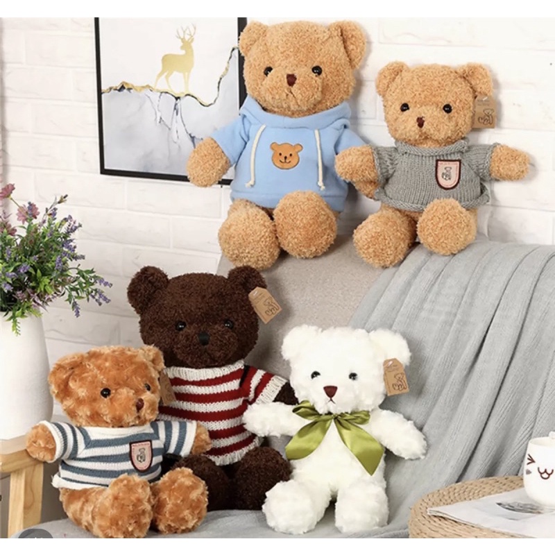 Gấu Bông Teddy Thú Nhồi bông cao cấp nhiều mẫu khách tự chọn