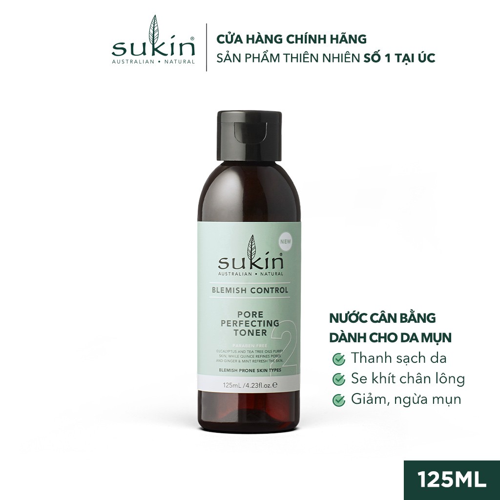  Nước Cân Bằng Se Khít Lỗ Chân Lông Sukin Blemish Control Pore Perfecting Toner 125ml | BigBuy360 - bigbuy360.vn